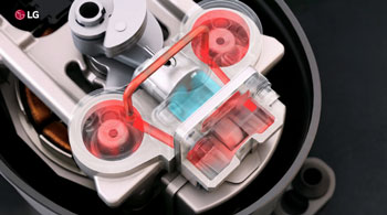 Illustration d'un compresseur LG BHA DualJet - (cr�dit : LG)