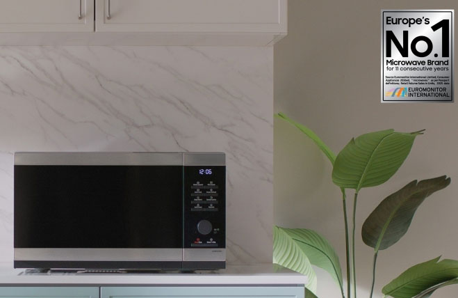 Illustration d'un four micro-ondes Samsung - (cr�dit : Samsung)