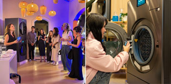 Photos de lave-linges connect�s - (cr�dit : Samsung)