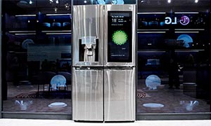 Photo du r�frig�rateur InstaView ThinQ - (cr�dit : LG)