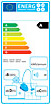 Etiquette énergétique Européenne d'un aspirateur sur electromenager-compare.com