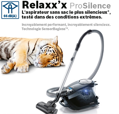 Aspirateur Sans Sac Silencieux Relaxx'x ProSilence