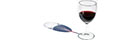 Un verre de vin renversé peut former une tache difficile à nettoyer sur un textile Une tache de vin peut être difficile à éliminer