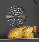 Photo d'un four à chaleur brassée - (crédit : Miele) Four à chaleur brassée