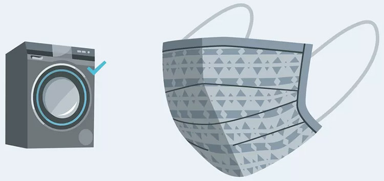 Visuel masque en tissu Masque barrière