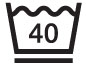 Symbole une barre sous la cuve : cycle d�licat