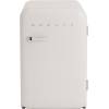 CREATE Retro Fridge 107L Argent Blanc