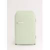 CREATE Retro Fridge 107L Blanc Cass� Vert Pastel