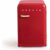 CREATE Retro Fridge 107L Or Rouge