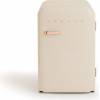 CREATE Retro Fridge 107L Rose Gold Beige