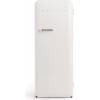 CREATE Retro Fridge 281L Argent Blanc