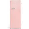 CREATE Retro Fridge 281L Argent Rose Pastel