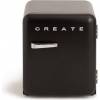CREATE Retro Fridge 48L Argent Noir