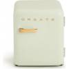 CREATE Retro Fridge 48L Bois Vert Pastel