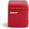 CREATE Retro Fridge 48L Or Rouge