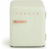CREATE Retro Fridge 48L Rose Gold Vert Pastel