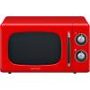 DAEWOO Micro-ondes KOR-6LNEOR, Rouge, 800 W, 20 L pas cher 