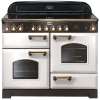 FALCON Classic Deluxe 110 Induction Blanc Laiton V2