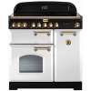 FALCON Classic Deluxe 90 Induction Blanc Laiton