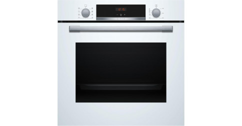 Four Encastrable Bosch Serie 4 - 71 L, Air Chaud 3D, Nettoyage EcoClean, Noir