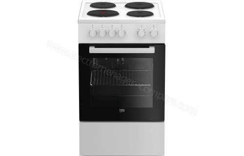 Beko FSM57100GW fornuis Vrijstaand fornuis Electrisch Keramisch Zwart