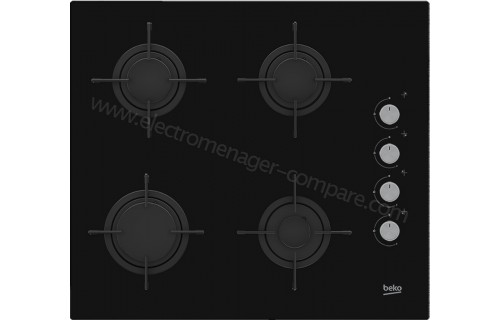 BEKO HILG64120S boutons argent&eacute;s