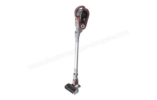 BLACK & DECKER HVFE2150LR Balai 21.6V ORA Rouge