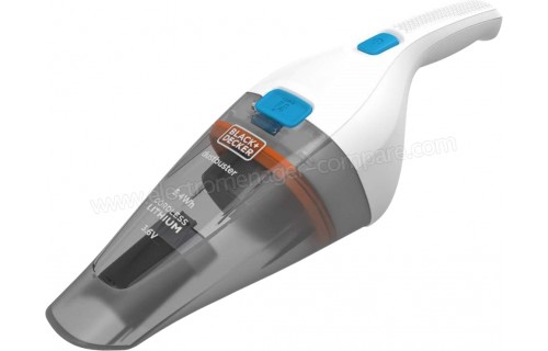 BLACK & DECKER NVC115JL Dustbuster blanc