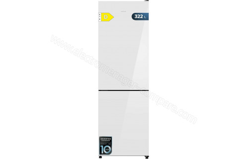 CECOTEC Bolero CoolMarket Combi 322i White Glass D
