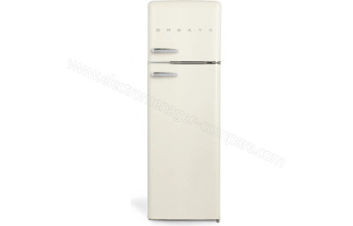 CREATE Fridge Stylance Top 246L Cr&egrave;me