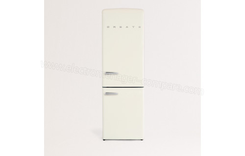 CREATE Fridge Stylance 330L Cr&egrave;me