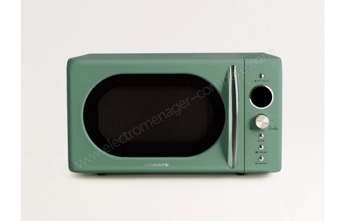 CREATE Microwave Retro Vert Sauge