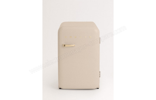 CREATE Retro Fridge 107L Or Sable