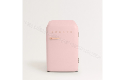 CREATE Retro Fridge 107L Rose Gold Rose