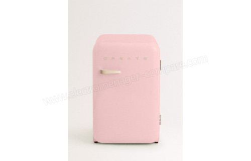 CREATE Retro Fridge 107L Sable Rose