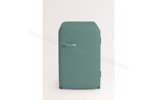 CREATE Retro Fridge 107L Vert Sauge