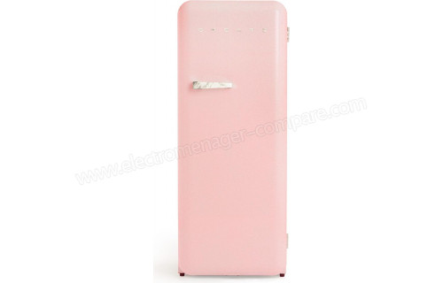 CREATE Retro Fridge 281L Marbre Rose Pastel