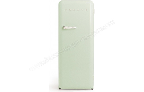 CREATE Retro Fridge 281L Marbre Vert Pastel