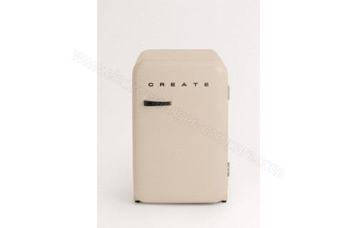 CREATE Retro Fridge 107L Black Sable