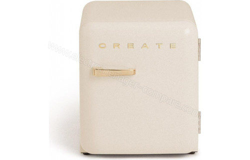 CREATE Retro Fridge 48L Or Beige