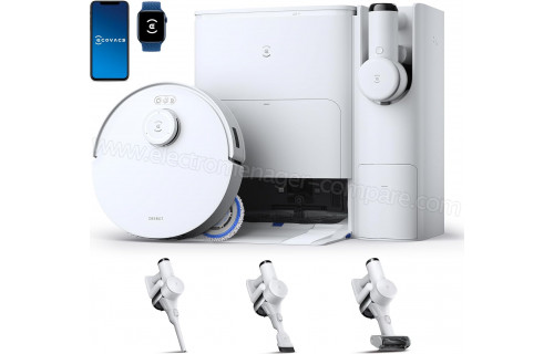 ECOVACS DEEBOT T30S Combo Blanc
