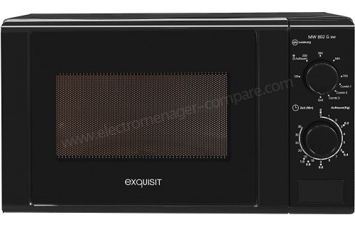 EXQUISIT MW 802G Noir