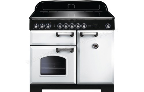 FALCON Classic Deluxe 100 Induction Blanc Chrom&eacute;