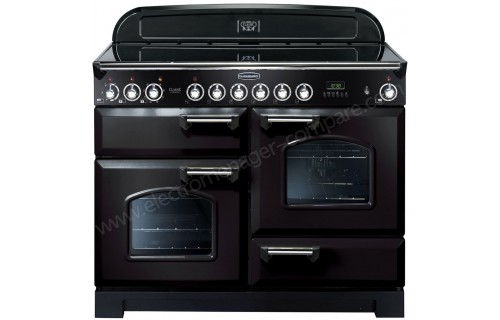 FALCON Classic Deluxe 110 Vitroc&eacute;ramique Noir Chrom&eacute;