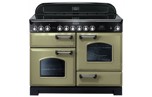 FALCON Classic Deluxe 110 Vitroc&eacute;ramique Vert Chrom&eacute;