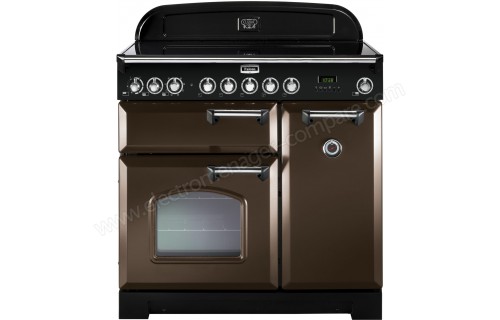 FALCON Classic Deluxe 90 Induction Chocolat Chrom&eacute;