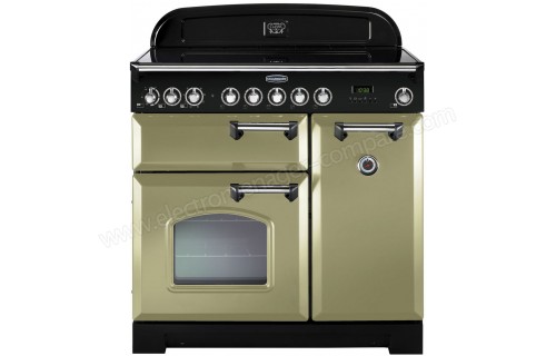 FALCON Classic Deluxe 90 Induction Vert Chrom&eacute;