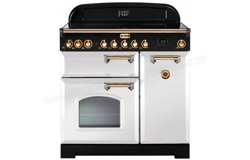 FALCON Classic Deluxe 90 Induction Blanc Laiton