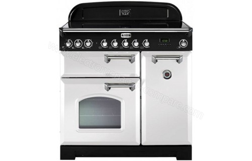 FALCON Classic Deluxe 90 Induction Blanc Chrom&eacute;