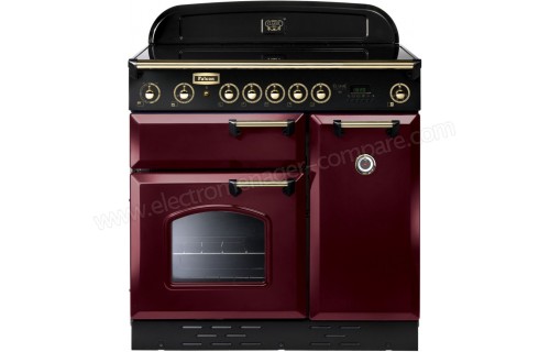 FALCON Classic 90 Vitroc&eacute;ramique Rouge Laiton